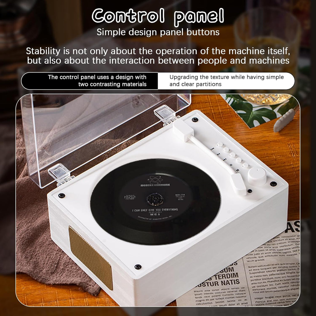 JAOGAUS CD Player, Bluetooth 5.4 Desktop CD Player, Tragbarer CD Player mit HiFi Lautsprechern, Fern