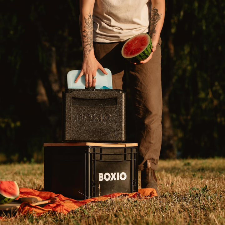 BOXIO - COOL: Kühlbox für Camping ohne Strom - Perfekte Kühltruhe mit unterschiedlichen Temperaturzo