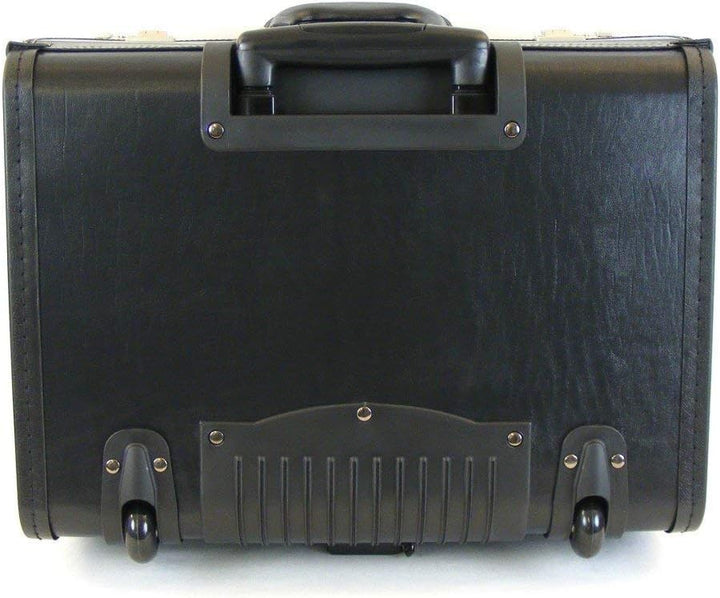 Grosser Pilotenkoffer auf Rollen 50 cm Schwarz bei Bowatex