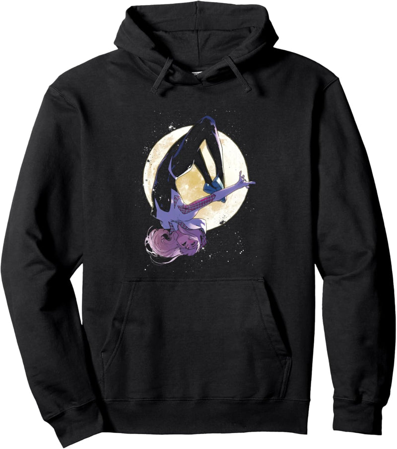 Marvel Spider-Gwen Moon Portrait Pullover Hoodie