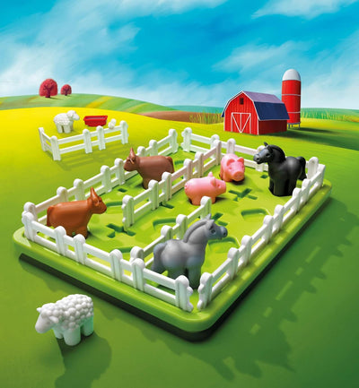 smart games - Smart Farmer, Puzzle Game with 60 Challenges, 4+ Years