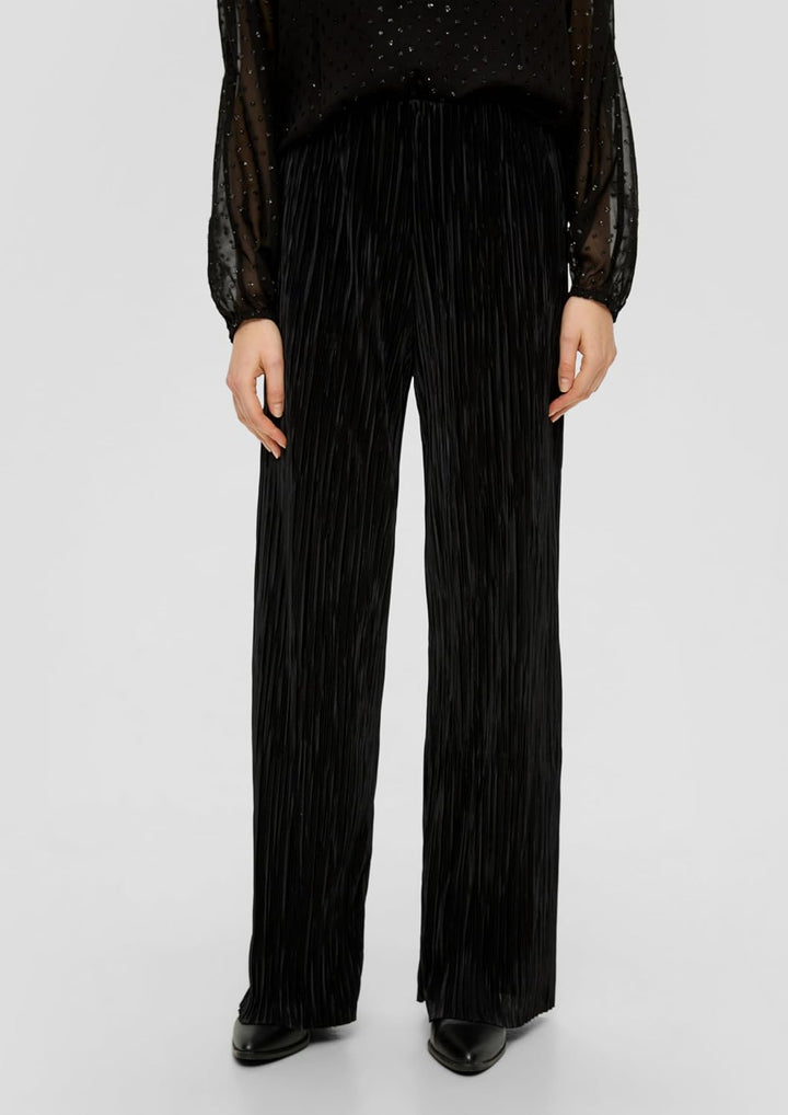 s.Oliver Damen Hose lang, Wide Leg 36 9999, 36 9999