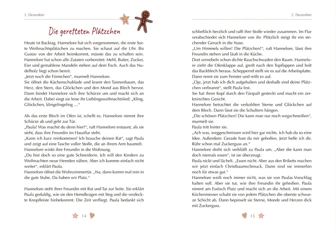 Das grosse Weihnachtsbuch zum Vorlesen für Menschen mit Demenz: 24 schöne und heitere Geschichten, K