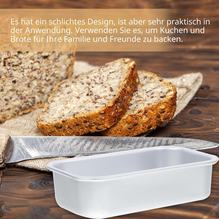 PACKOVE Küchenwaren 8 Stück Toaster- Cupcake-Pfanne Eierkuchenform Brotbackform Mini-Kastenform Hack