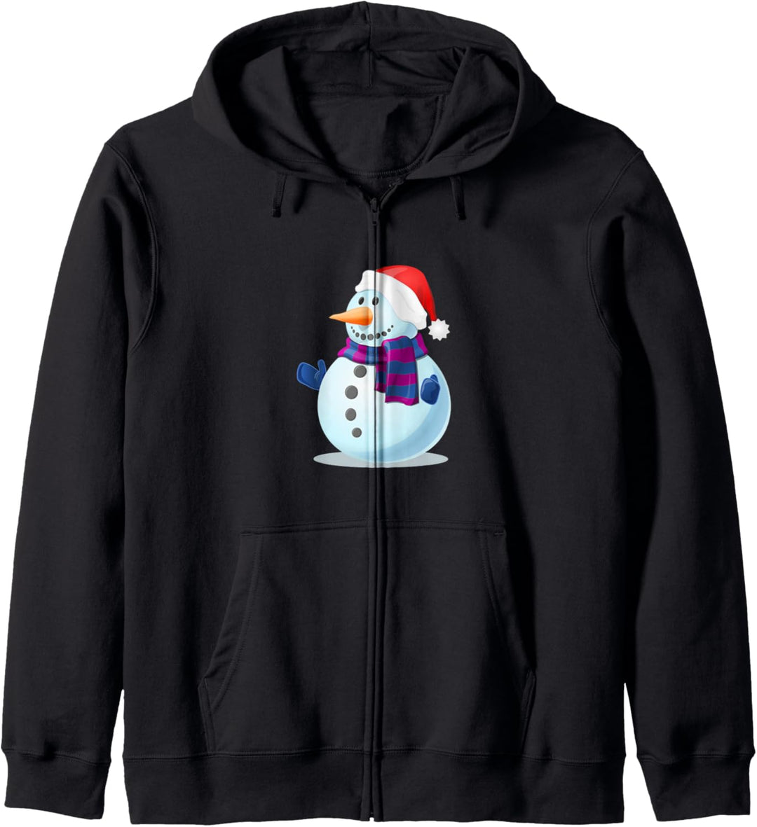 Weihnachtsoutfit Santa Ho Schal Weihnachtsmütze Schneemann Kapuzenjacke