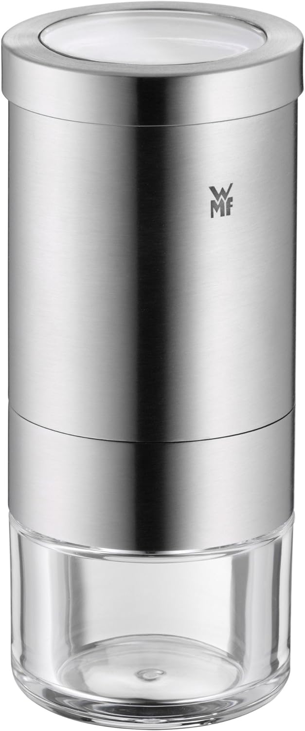 WMF De Luxe Salz und Pfeffermühle 14 cm, unbefüllt &amp; Gourmet Gewürzschneider 10,5 cm, Chillischneide