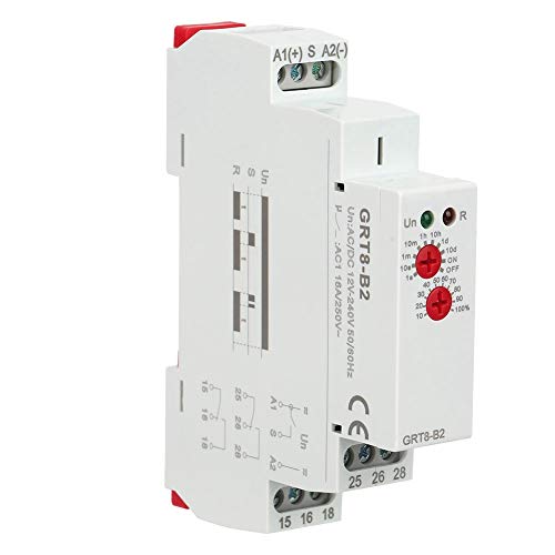 Schienen Zeitrelais für die 12-240 V Mini Einzelfunktionssteuerung Für die Verzögerung der 35 mm Sch