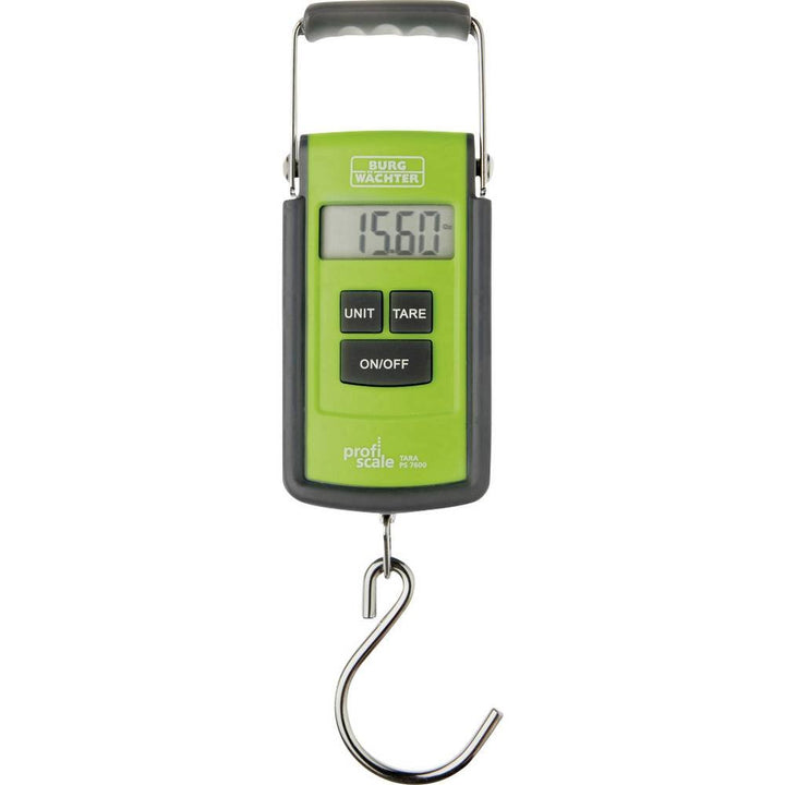 Burg-Wächter, 76000 Handwaage Tara PS 7600, schwarz, Wiegen bis 40 kg, Einfache Bedienung Single, Si