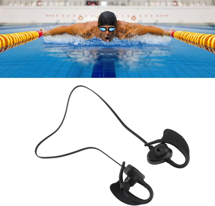 Schwimmkopfhörer IPX8 Wasserdicht, In-Ear-Ohrhörer mit Bluetooth 5.0, Unterwasserkopfhörer Zum Schwi