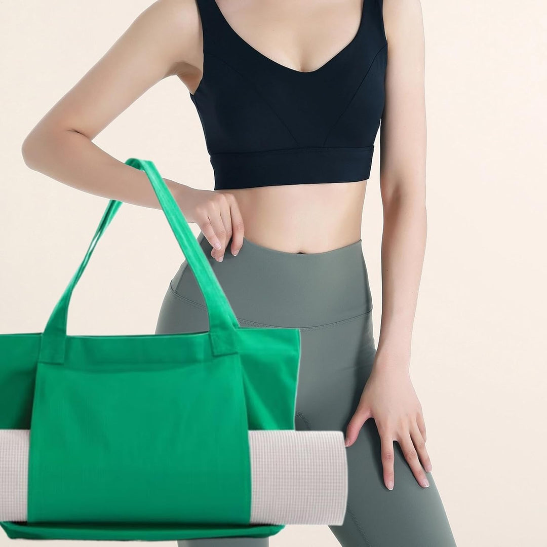 Yogataschen für Frauen, Yogatasche mit Yogamattenträger,Schulter-Yogamatten-Tasche, grosse Kapazität