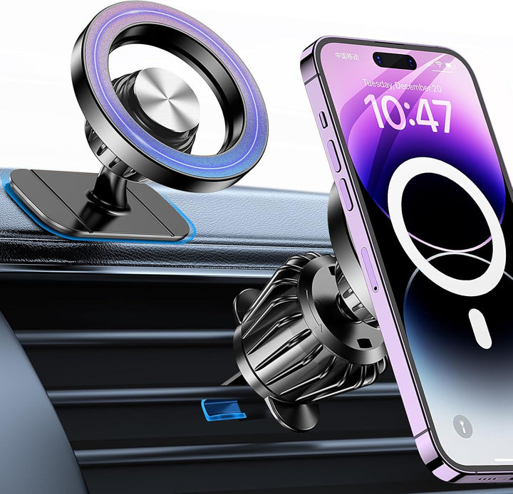 Coolpow Handyhalterung Auto für MagSafe Autohalterung 20 Starke Magnet Universal Magnetische Handyha