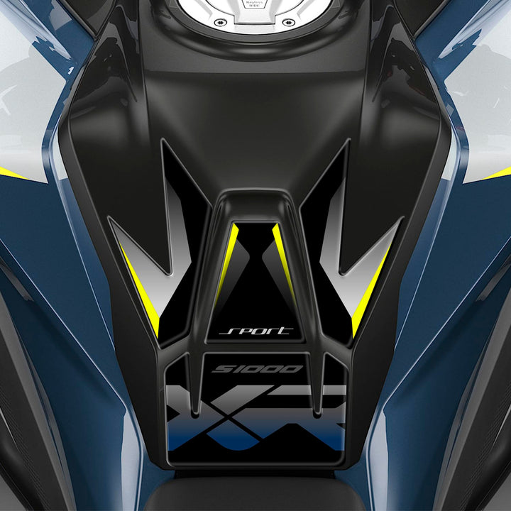 Tankschutz aus Harz, 3D, kompatibel mit BMW S 1000 XR 2024 GP-1063 (Sport/Gravity Blue) Sport / Grav