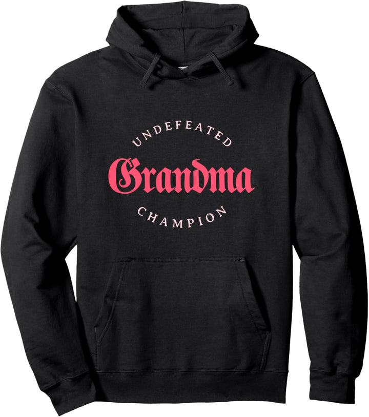 Unbesiegter Oma-Champion - Stilvolle Oma Pullover Hoodie