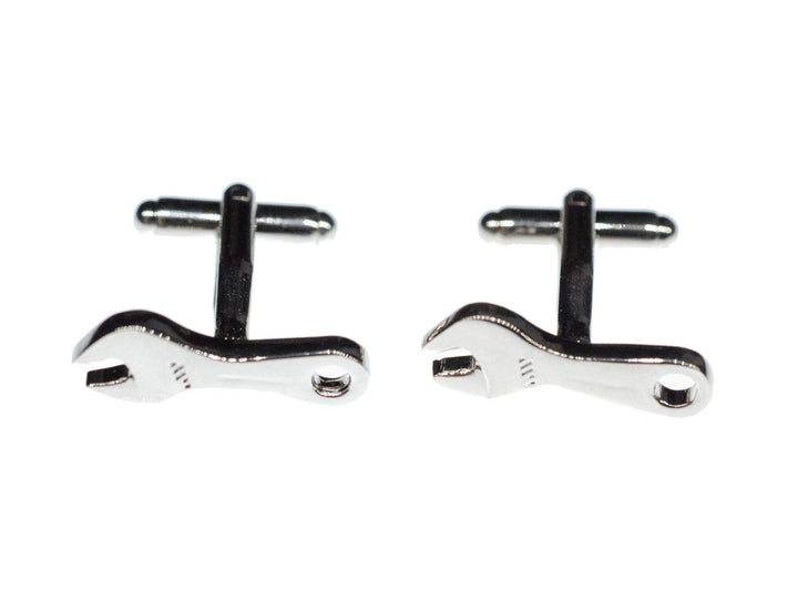 Miniblings Schraubenschlüssel Maulschlüssel Manschettenknöpfe - Handmade I Manschettenknopf Cufflink