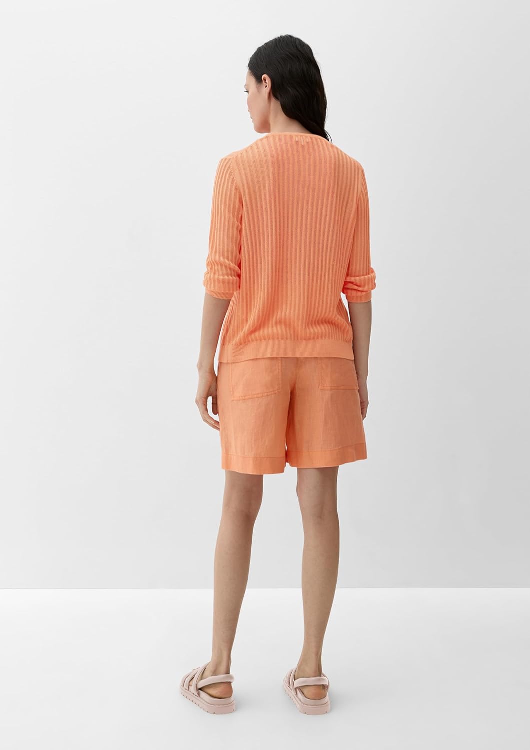 s.Oliver Damen Strickjacke 36 Orange 2115, 36 Orange 2115