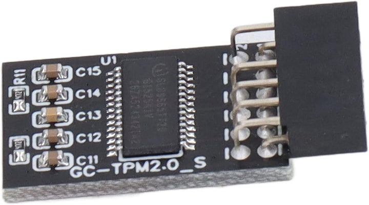 TPM 2.0 Modul LPC SPI 12 Pin Remote Card Encryption Security Board, Zubehör Kompatibel mit Plattform