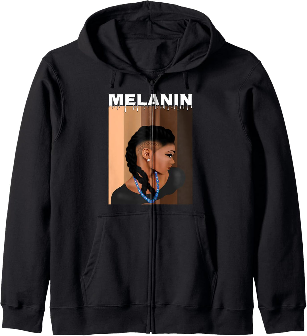Oheneba: Melanin Shades Afro Kapuzenjacke