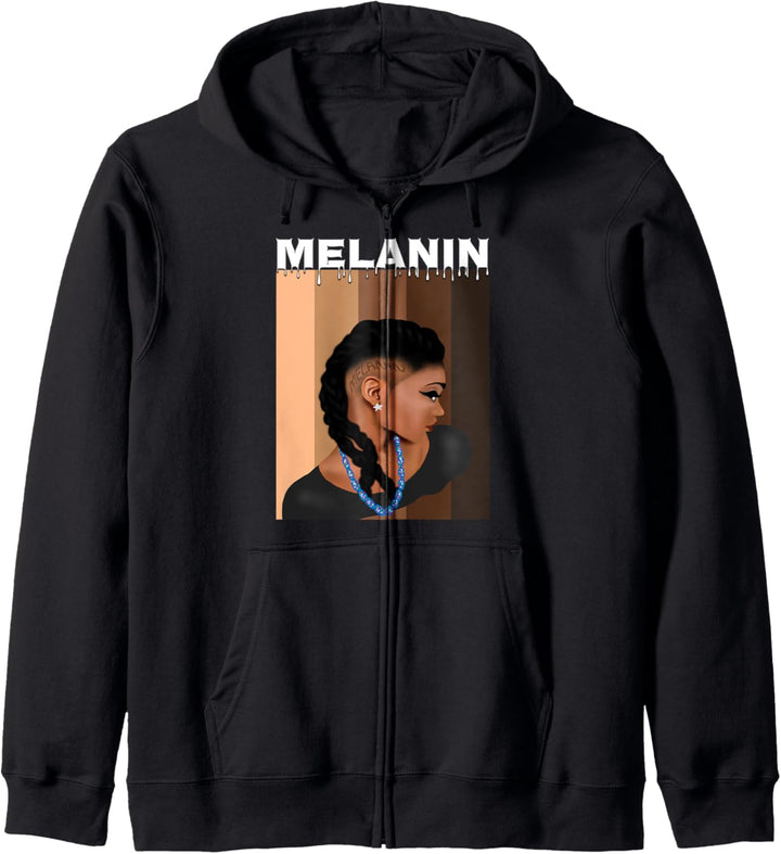 Oheneba: Melanin Shades Afro Kapuzenjacke