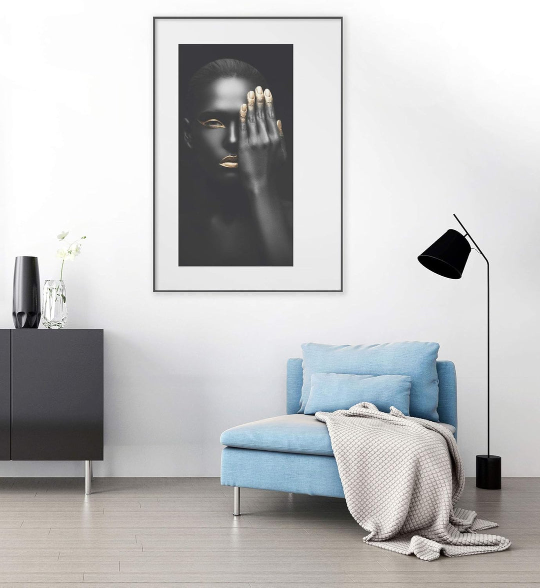 nielsen Aluminium Bilderrahmen Alpha, 29,7x42 cm (A3), Platin Platin 29,7 x 42 cm (A3), Platin 29,7