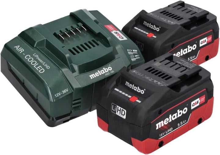 Metabo WB 18 LT BL 11-125 613054660 Akku-Winkelschleifer 125mm 18V 5.5Ah