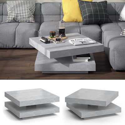 Vicco Couchtisch Elias, Beton, 70 x 34 cm