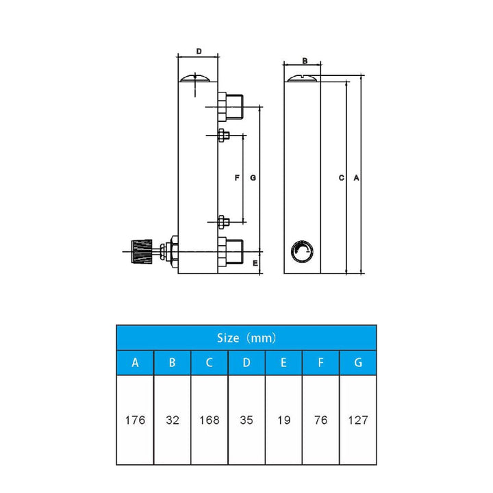 Messbereich 0.6-6 M3/H Gas-Durchflussmesser, LZM-15T, Knauf-Panel-Typ, Durchflussmesser, Messung meh
