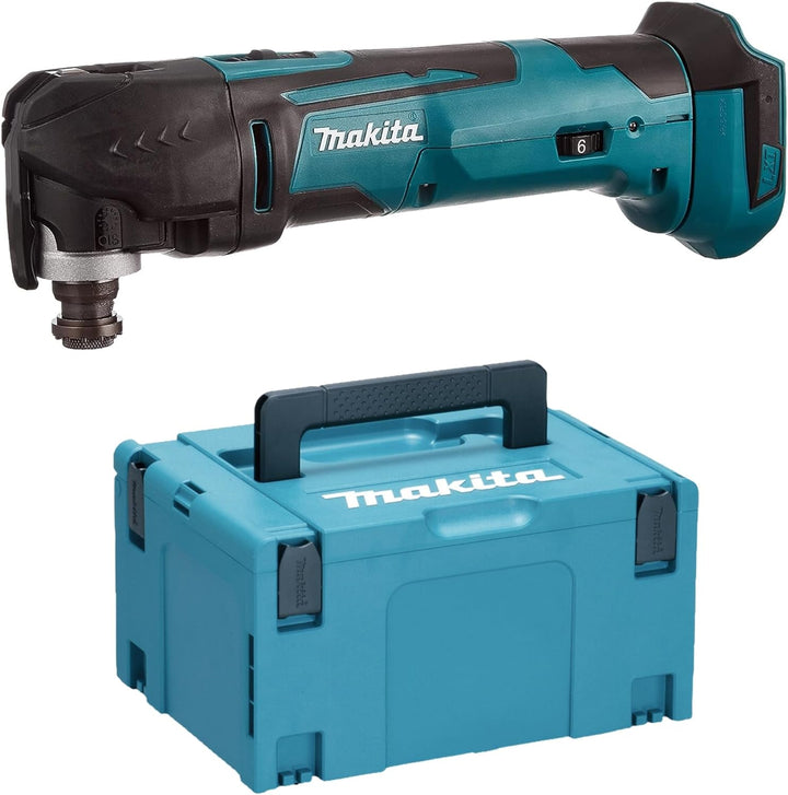 Makita DTM 51 ZJ 18V Li-Ion Akku Multifunktionswerkzeug Solo im Makpac - ohne Zubehör, ohne Akku, oh