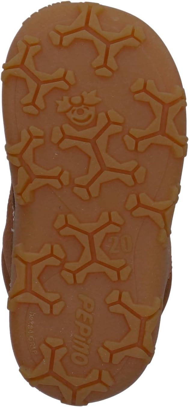 RICOSTA Mädchen und Jungen Winterstiefel Colin, Kinder Lauflernschuhe, Weite: Weit, terracare,Barfus