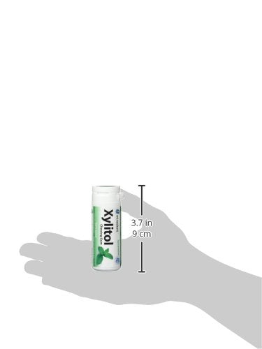 Miradent Xylitol Kaugummi Grüne Minze 30 Stück, 4er Pack (4 x 30 g), 4