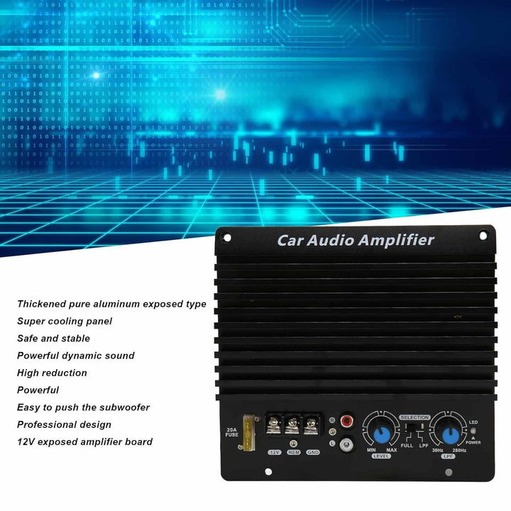 Auto Audio Verstärker Platine, 12V Subwoofer Amplifier Board Subwoofer-Verstärker Subwoofer-Plattenv