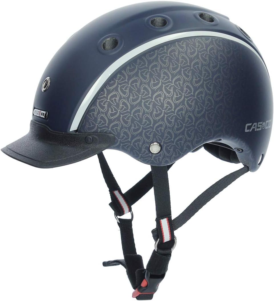 Casco Kinder Reithelm Choice blau metallic S (52-56cm), blau metallic S (52-56cm)