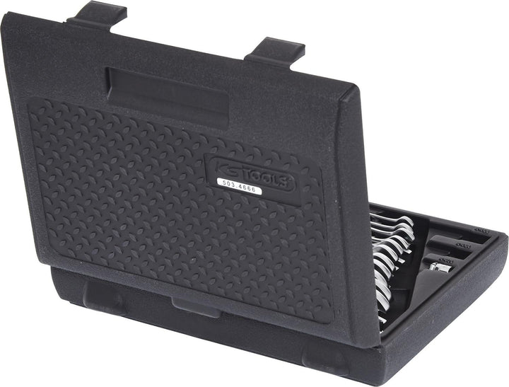 KS Tools 503.4666 GEARplus Ratschenringmaulschlüssel-Satz, umschaltbar,16-tlg Single, Single