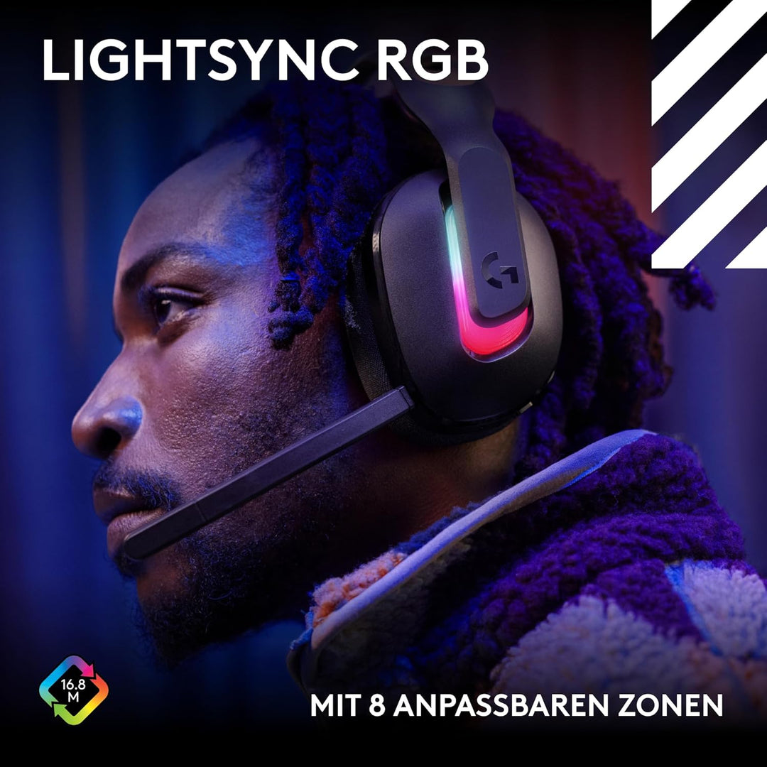 Logitech G Astro A20 X Lightspeed kabelloses Gaming-Headset für PS5, Xbox, Switch, PC mit 2-System P