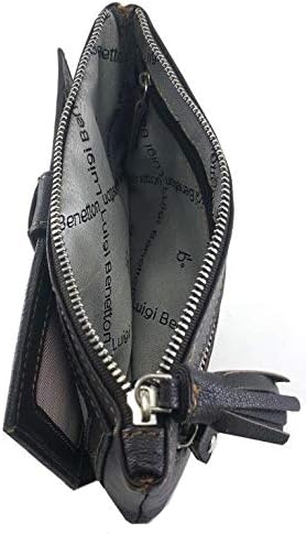 VICTOR LINE DAMEN LEDER GLÄNDER BENETTON FARBEN MODA, braun (Braun) - 3775, Braun