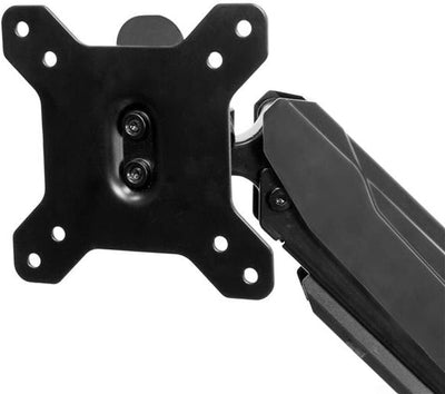 StarTech.com Dual Monitor Halterung mit eingebautem 2 Port USB und Audio Passthrough Fixation bureau