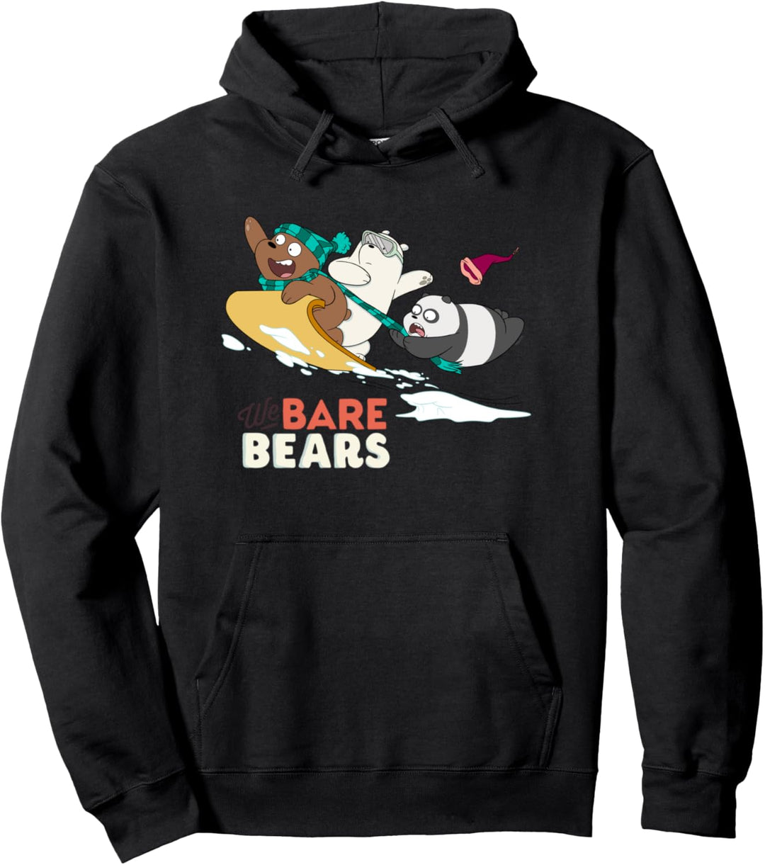 Cartoon Network We Bare Bears Snow Slide Pullover Hoodie