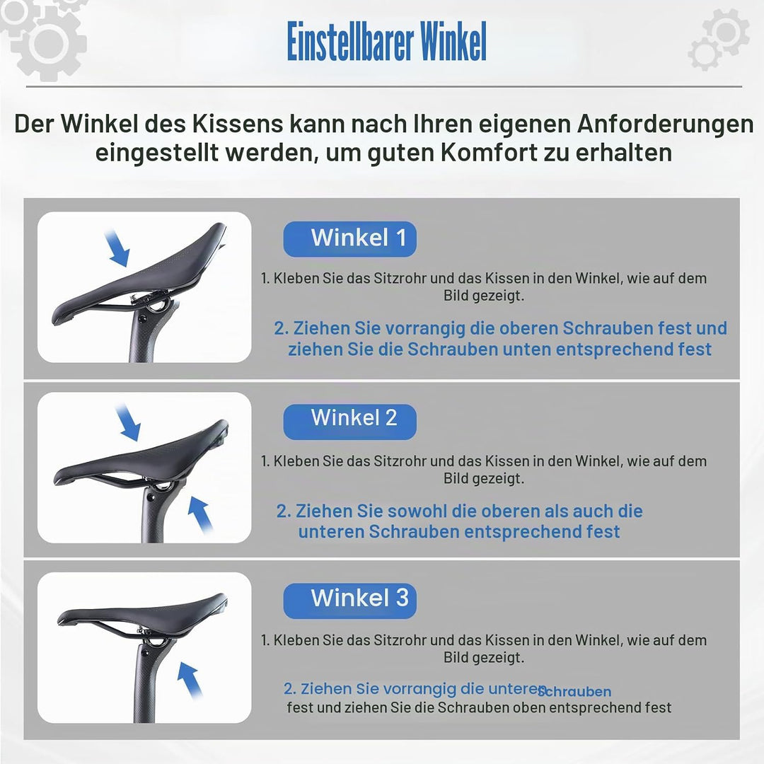 ROADNADO Sattelstütze Carbon Fiber Fahrrad SeatPost Ultraleichte Carbon Bike Post Matte 25.4 / 27.2