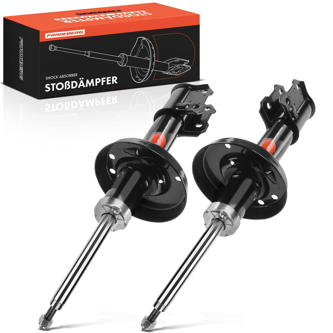 Frankberg 2x Stossdämpfer Gasdruck Vorderachse Kompatibel mit Astra G Cabriolet F67 2001-2005 Astra