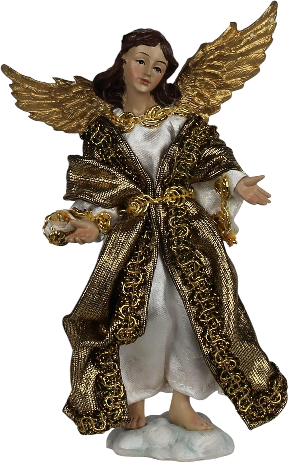 ZICOM Ankleidefigurenset Nazareth, Krippenfiguren alpenländisch ca. 16cm 12-TLG. Polyresin bekleidet