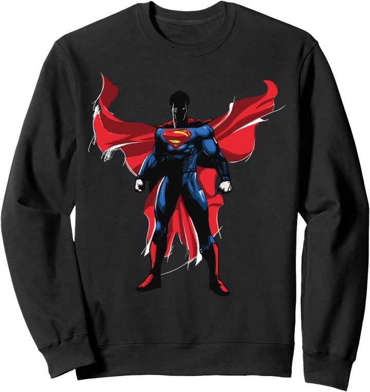 DC Batman V Superman Superman Charakterumhang Sweatshirt