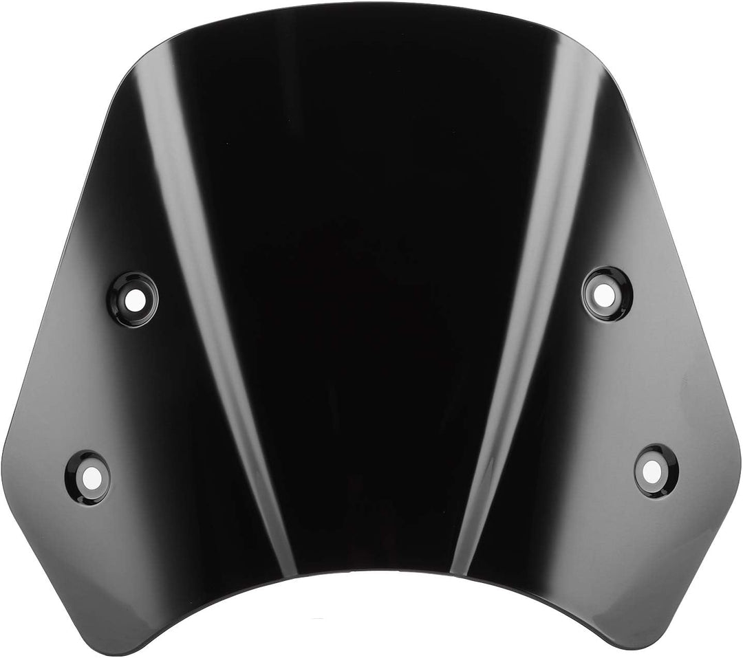 EBTOOLS Motorrad Windschutzscheiben, Kurze Motorrad Windschutzscheibe Windabweiser Schutzverkleidung
