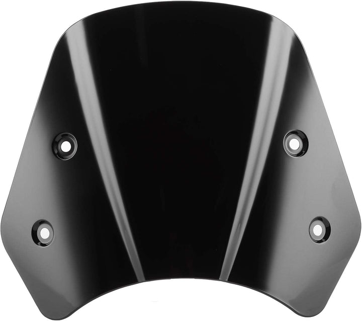 EBTOOLS Motorrad Windschutzscheiben, Kurze Motorrad Windschutzscheibe Windabweiser Schutzverkleidung