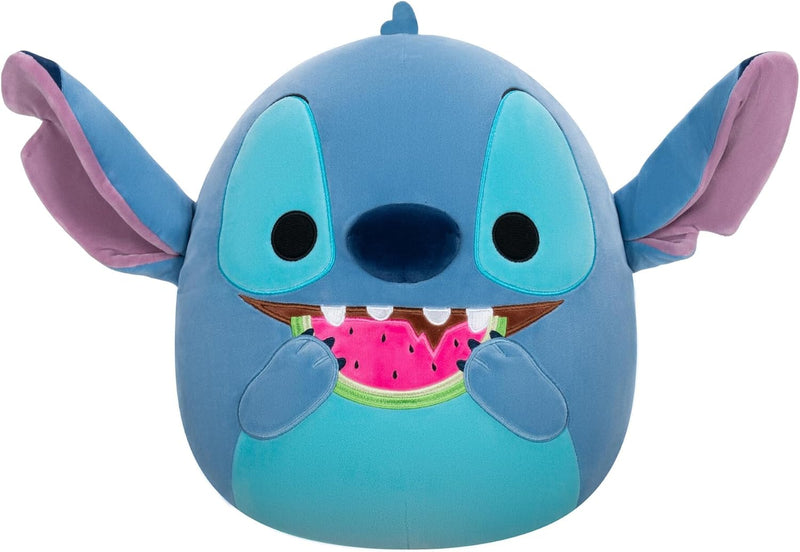 Squishmallows SQDI00749 - Stitch mit Wassermelone 35 cm, offizielles Jazwares Plüsch, superweiches K