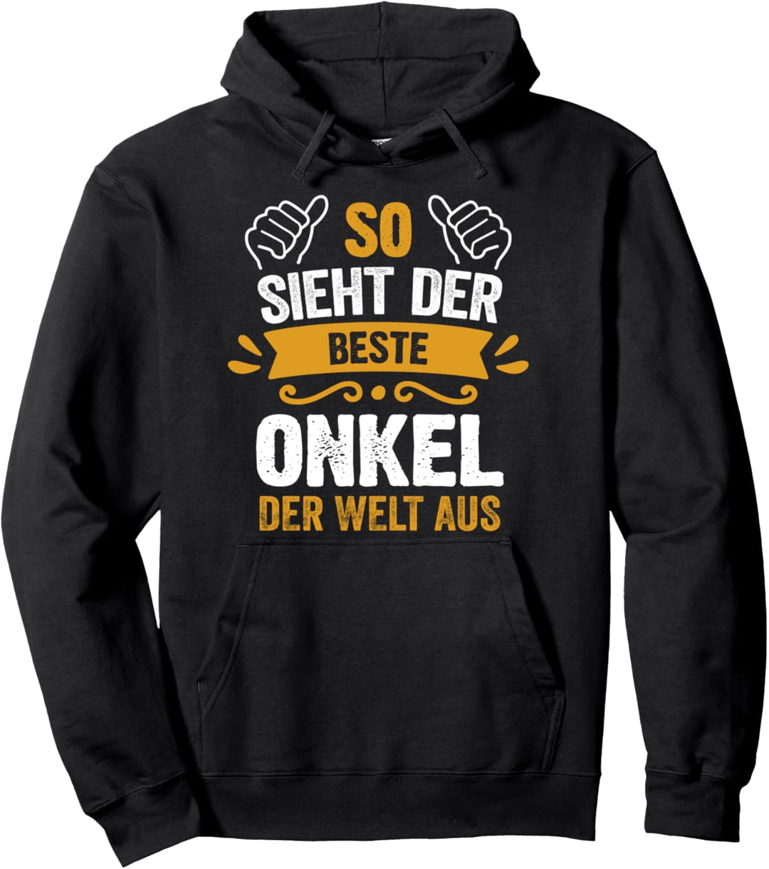 So Sieht Der Beste Onkel Der Welt Aus Onkel Geschenk Pullover Hoodie