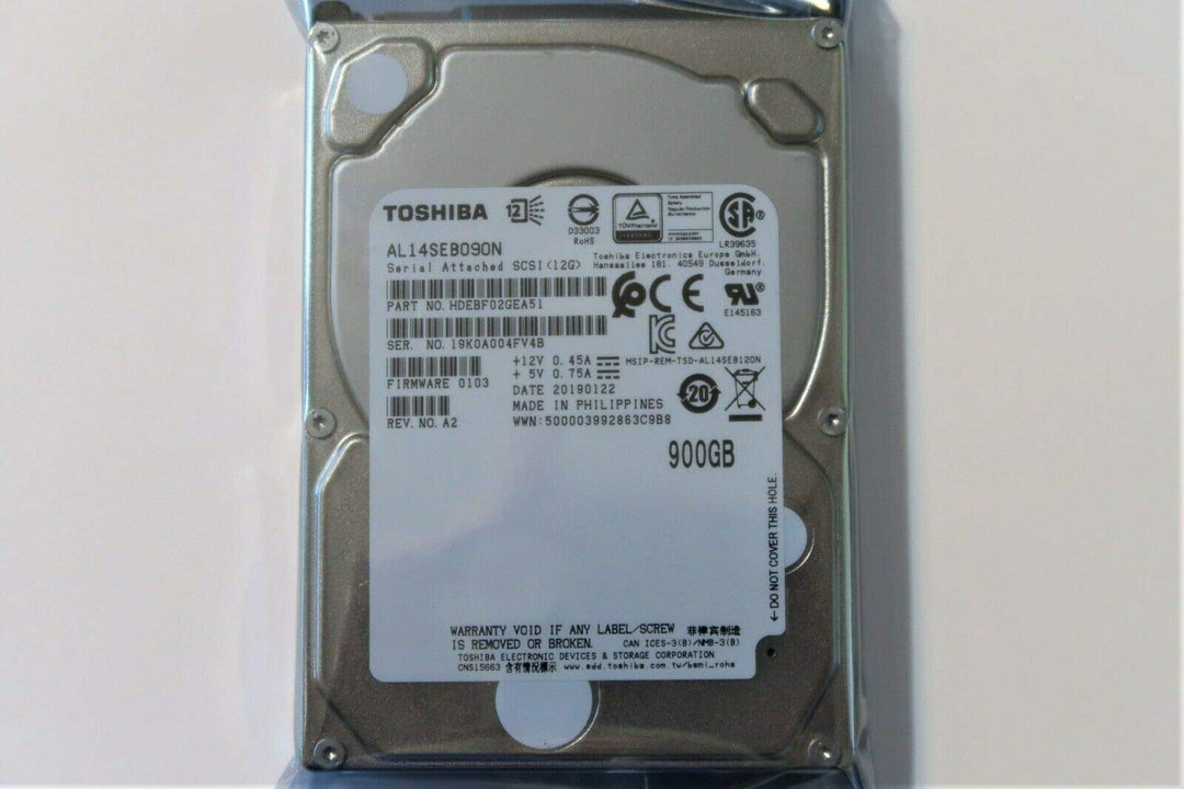 Toshiba AL14SEB090N - Allegro 14 900GB SAS 12GB/S - 900GB Enterprise Performance HDD, SAS-3.0 12.0Gb