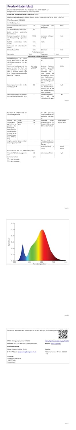 Lucande LED Aussenleuchte &