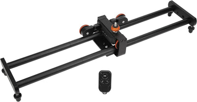 Tbest Slide Rail, YELANGU Kamera Video Dolly Motorisierter Elektrischer Slider Dolly für Smartphone