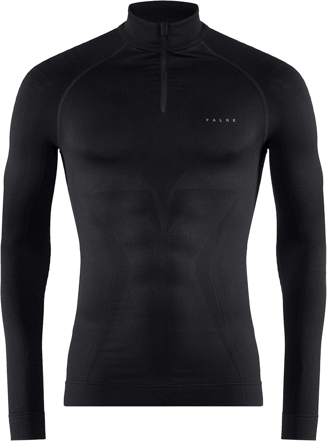 FALKE Herren Maximum Warm High Zip Neck Funktionsshirt Langarmshirt für kalte bis sehr kalte Tempera