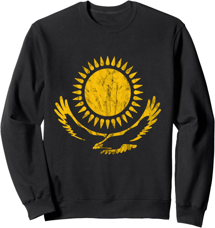 Kasachischer Adler Kasachstan Flagge Kasache Wurzeln Stolz Sweatshirt