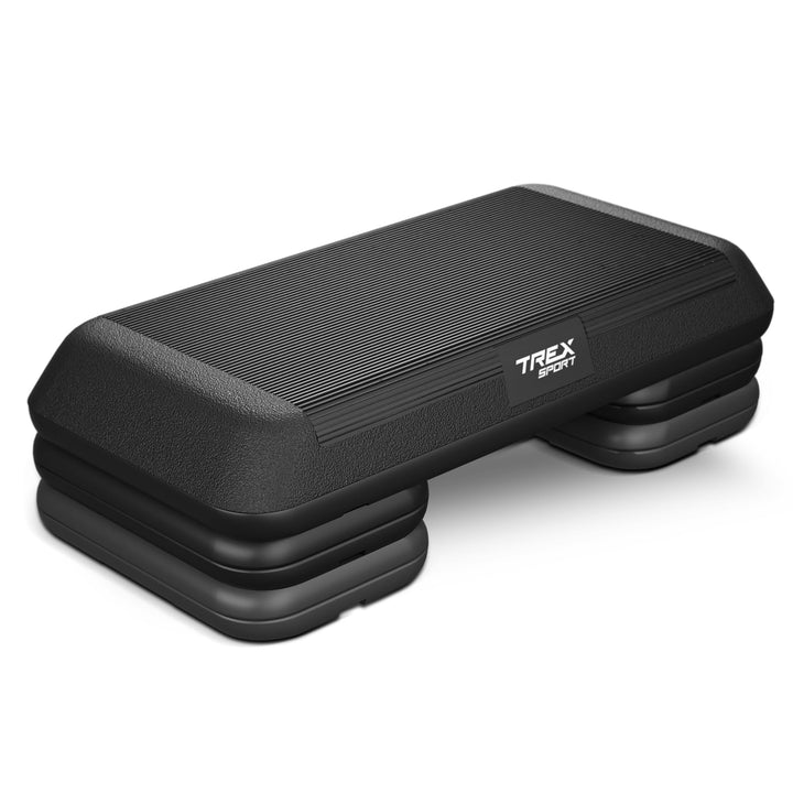 Steppbrett höhenverstellbar TX-038PAS | Fitenss Stepper 3 Stufen, rutschfest, Steppboard für zuhause